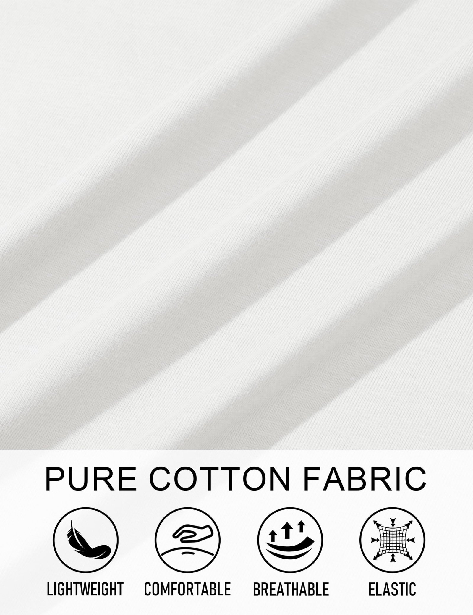 Classic Crewneck Tees White - Image 3